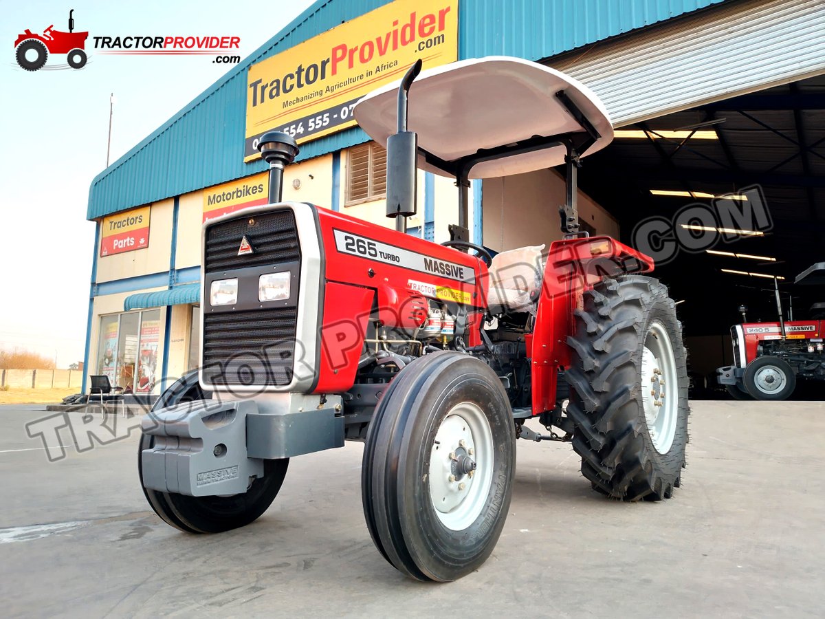 TractorProvider's tweet photo. Massive 265 - 60HP Tractor Readily available in Kitwe, Zambia!
at Very Reasonable Price...

WhatsApp : https://t.co/xari0tlb46
Visit at : https://t.co/shc8T4Bdbx

#Massive265 #TractorsforBotswana #TractorsforKenya #Agriculture #Tractorspk #Masseyferguson #Tractors #FamImplements https://t.co/jHY6c99KEC