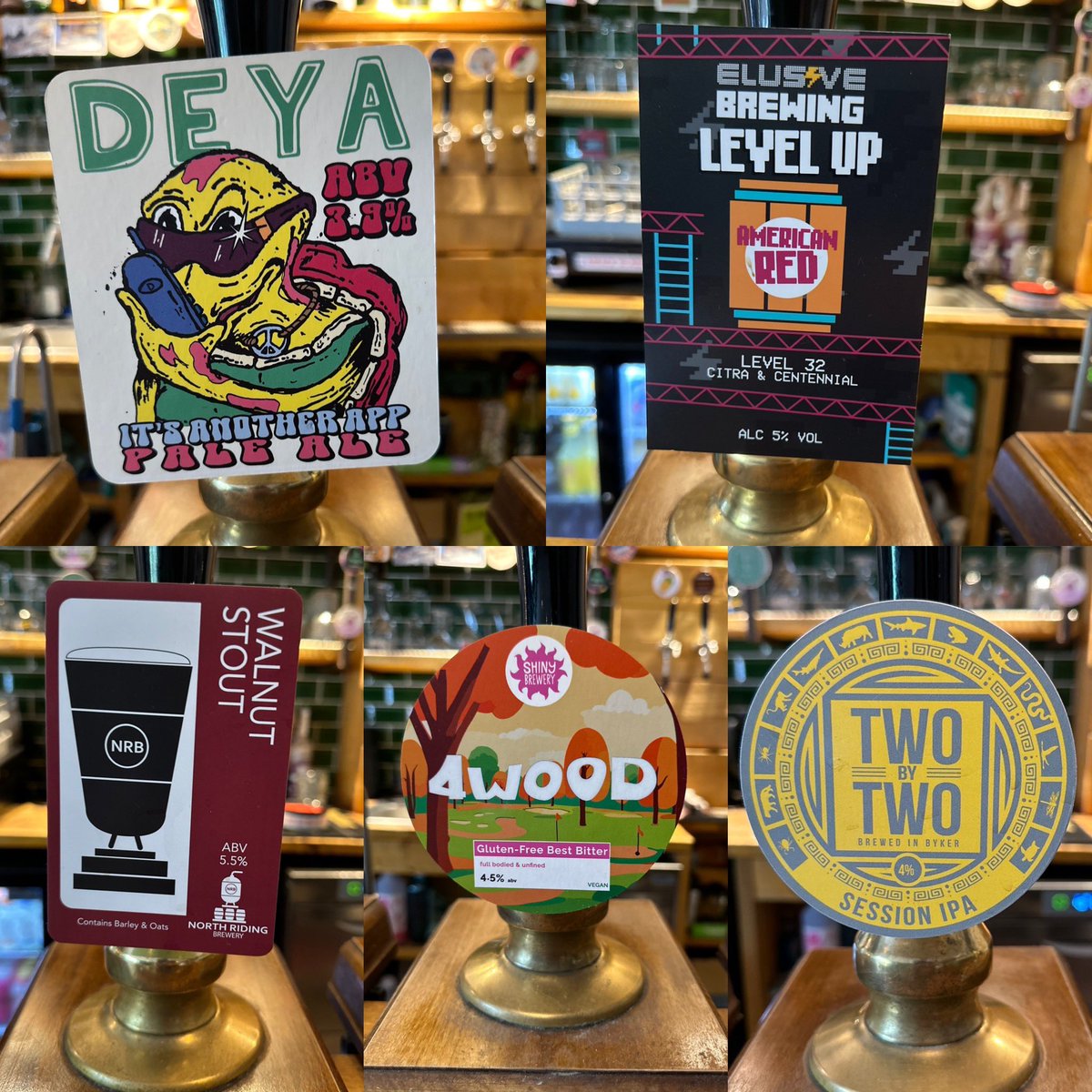 Open a bit later today at 4pm, apologies for any inconvenience. 

To make up for it we’ve got a pretty decent cask lineup on - see you in a bit 🍻