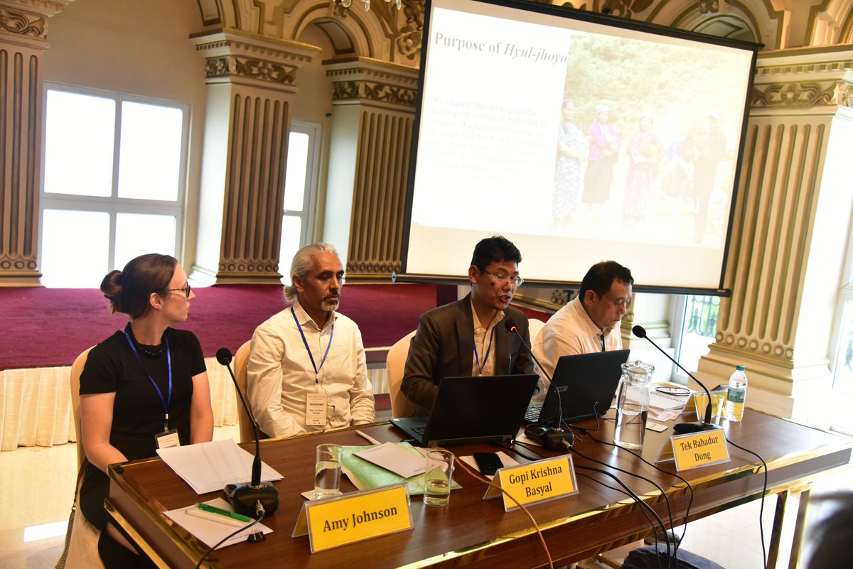 SajagNepal's tweet photo. A great few days at the Annual Kathmandu Conference with members of the Sajag-Nepal team. 3 panels, 9 presentations and lots of productive discussion. @dipakbasnet371 @KatherineArrell @nyimadorj @MarcusJPower @amyleigh_j @tek_dong @AnuradhaPuri2 @gopyKrishna @NUGlobalDev https://t.co/OvhoNiPyR7