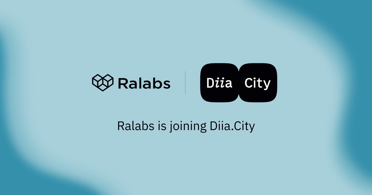 ralabs_official's tweet photo. Officially! Ralabs is joining @CityDiia, a new Ukrainian tax and legal program for IT businesses! https://t.co/ZVX4Kk8opi