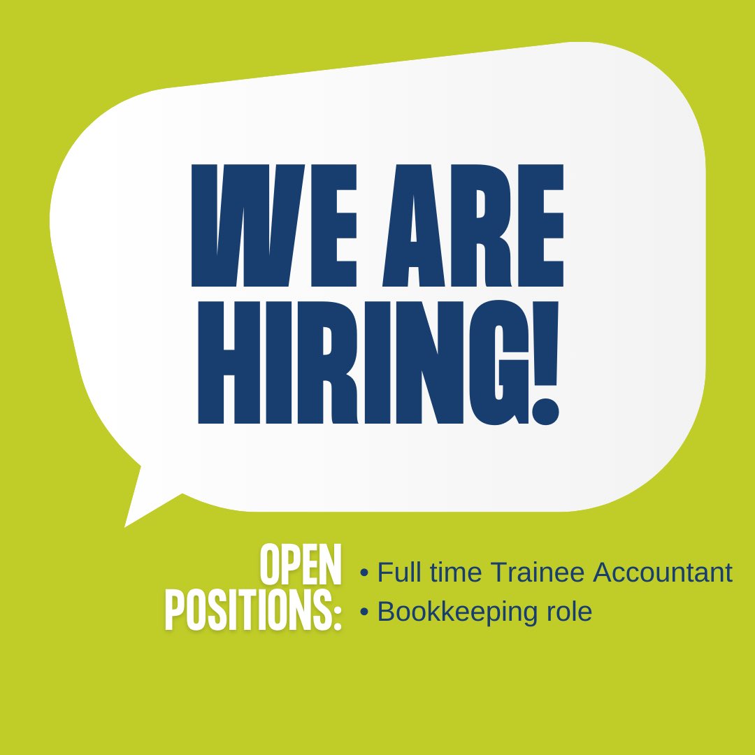 McDadeRoberts's tweet image. At McDade Roberts are always on the lookout for hard working and conscientious people to join our team.

For info follow the link 👇 

🔗 mcdaderoberts.co.uk/about-us/vacan…

#traineeaccountant #bookkeeper #preston #accountant