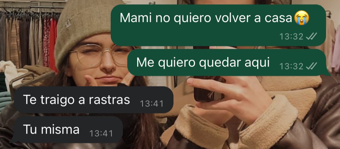 Tener madre pa esto😔