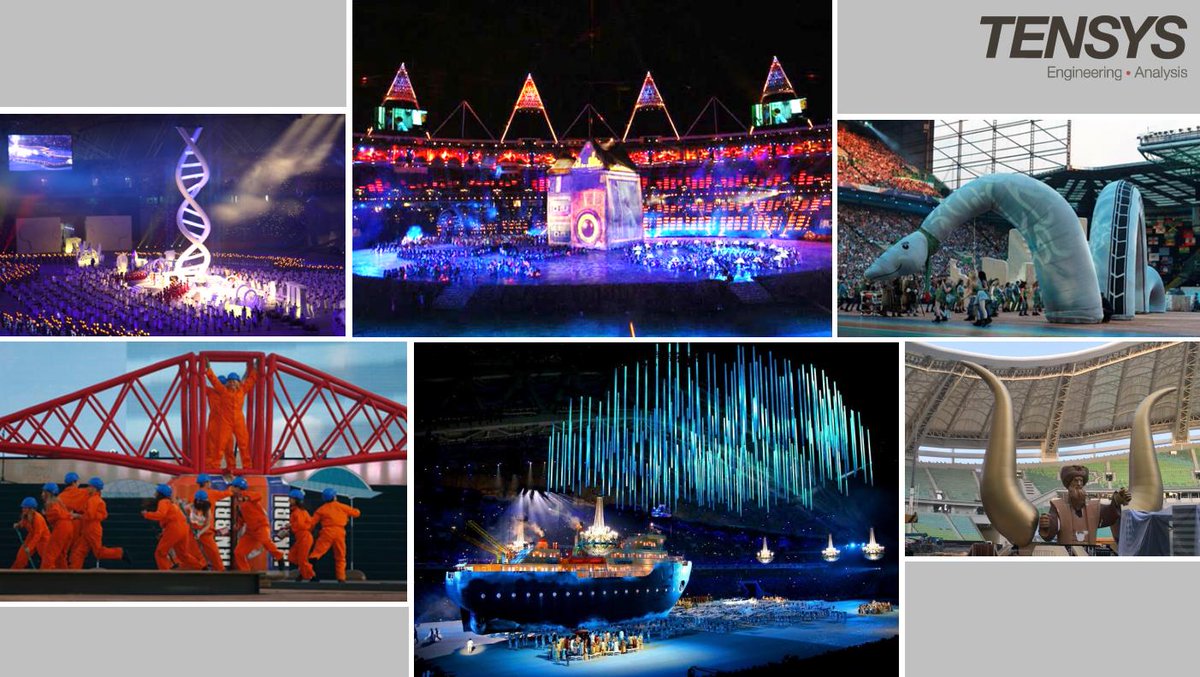 TensysDesign's tweet image. As we anticipate the opening ceremony of the Paris Olympic Games, it&apos;s an ideal time to recall some of the remarkable temporary inflatable structures featured in previous ceremonies, engineered and patterned by Tensys.