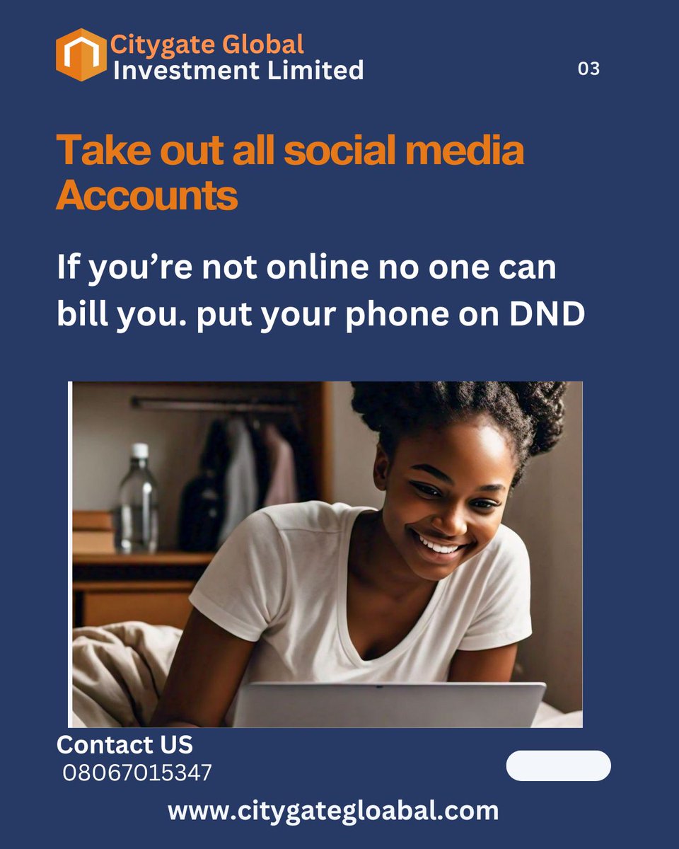 CityGateGlobal's tweet image. 🥳It's Salary Week🥳
Avoid Bills this week with these few steps👇
#loanservices #loans #citygate #Salary #mondaymotivation #salaryweek