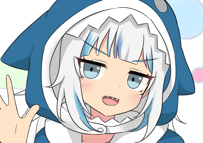 初ホロライブ絵で参加しております～ 