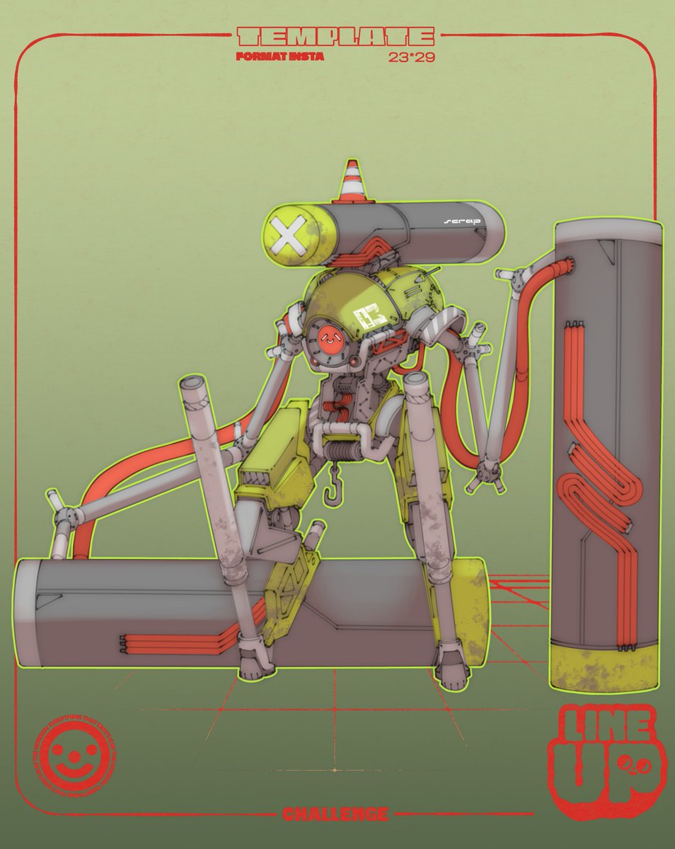RobotScrap's tweet photo. +Hydraulic Robot+ #Lineupchallenge https://t.co/zg9YR1vvXV