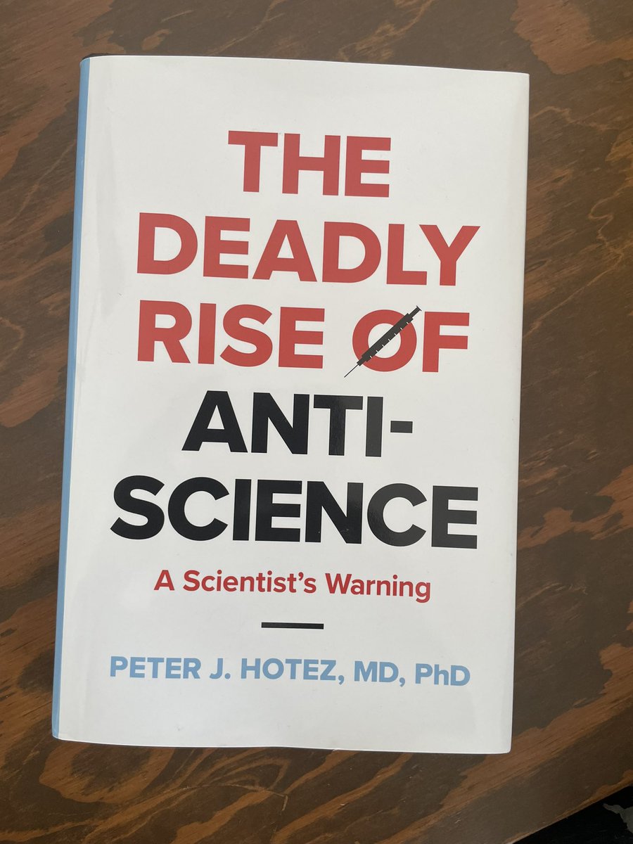 infecto79's tweet image. @PeterHotez gives a in depth perspective on the anti-science pandemic; the political influence on science is at its worst. (Thanks to professor Carlos E Medina for lending me the book while my copy arrived)
#bookreviews #books #recomend