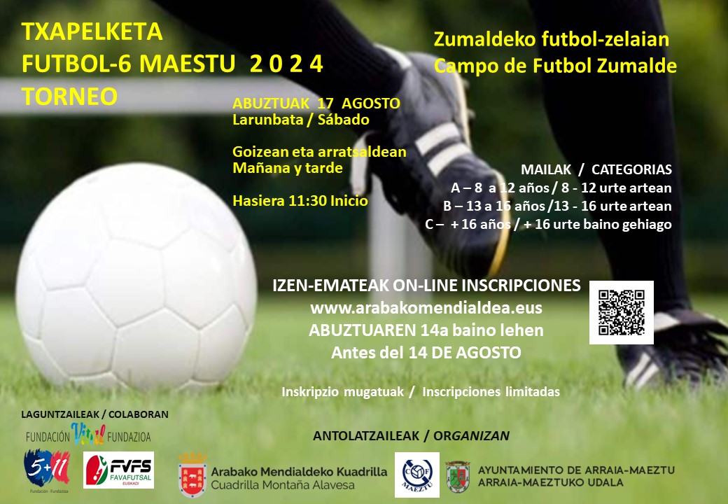 🔊🔊🔊
👇👇👇👇
⚽️⚽️⚽️
arabakomendialdea.eus/torneo-futbol-…