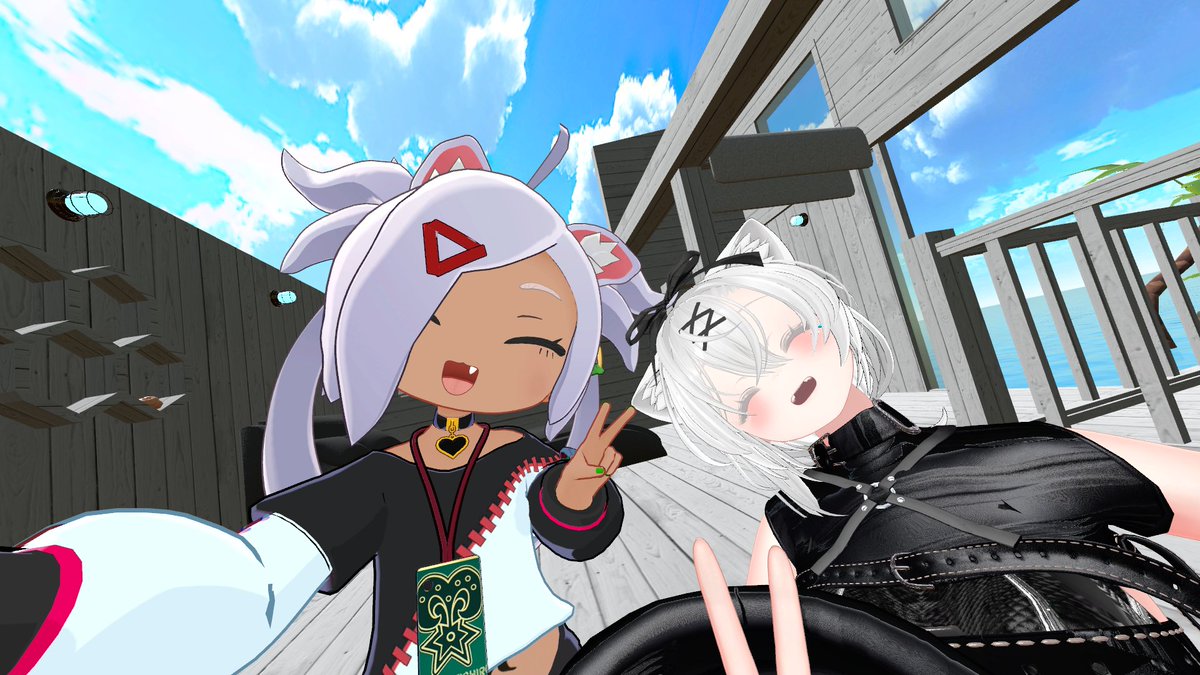 「昨日のNAGiSA! #VRC_ナギサ」|ヒヂノのイラスト