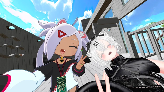 昨日のNAGiSA! #VRC_ナギサ