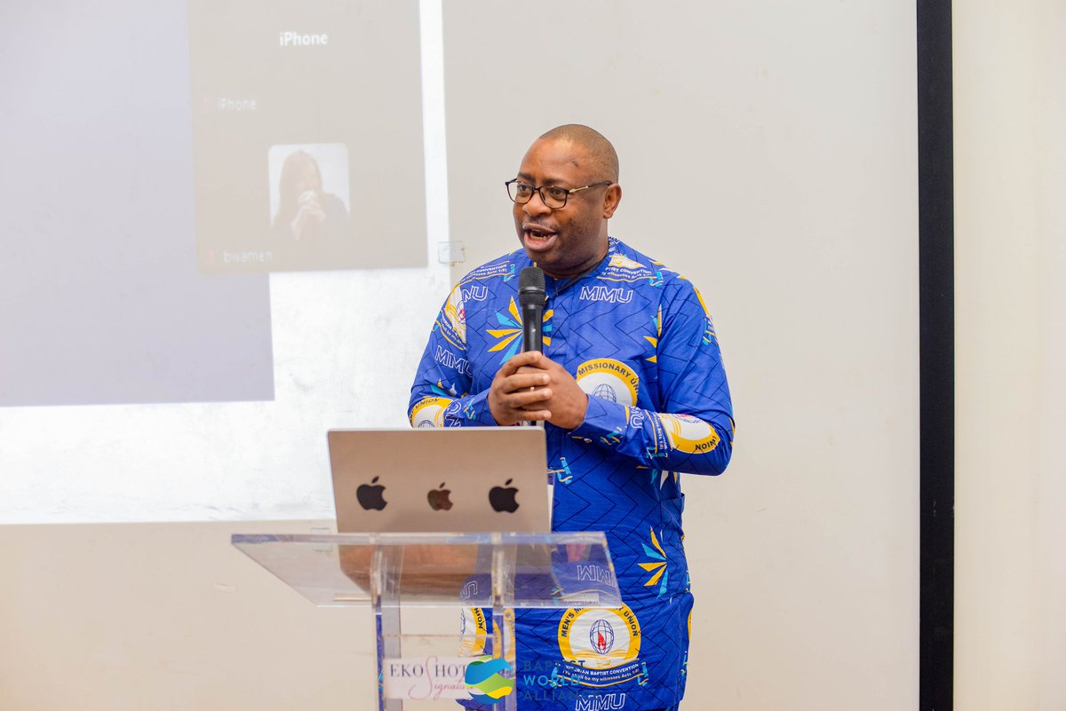 BaptistWorld's tweet photo. At the 2024 BWA Annual Gathering, the BWA Men had the enriching opportunity for informal fellowship and sharing. This gathering allowed them to connect, exchange insights, and learn from men around the world, enhancing their overall experience. 

#BWAmen #BWAlagos #BaptistWorld https://t.co/yO6kDwZ6Ev
