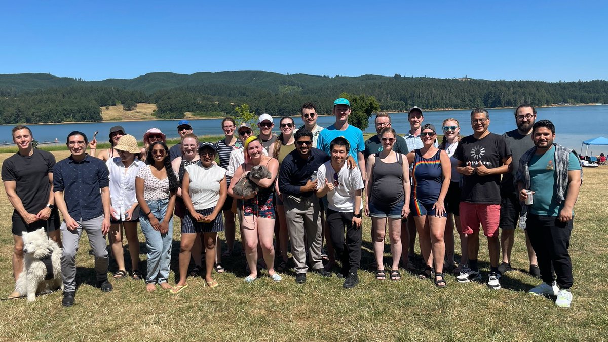 Our summer lab retreat at Haag Lake has become an annual tradition. Started with just four members and now grown and includes our extended family of collaborators at the Casey Eye. Hopefully we keep growing! Pacific Northwest has incredible summers!
