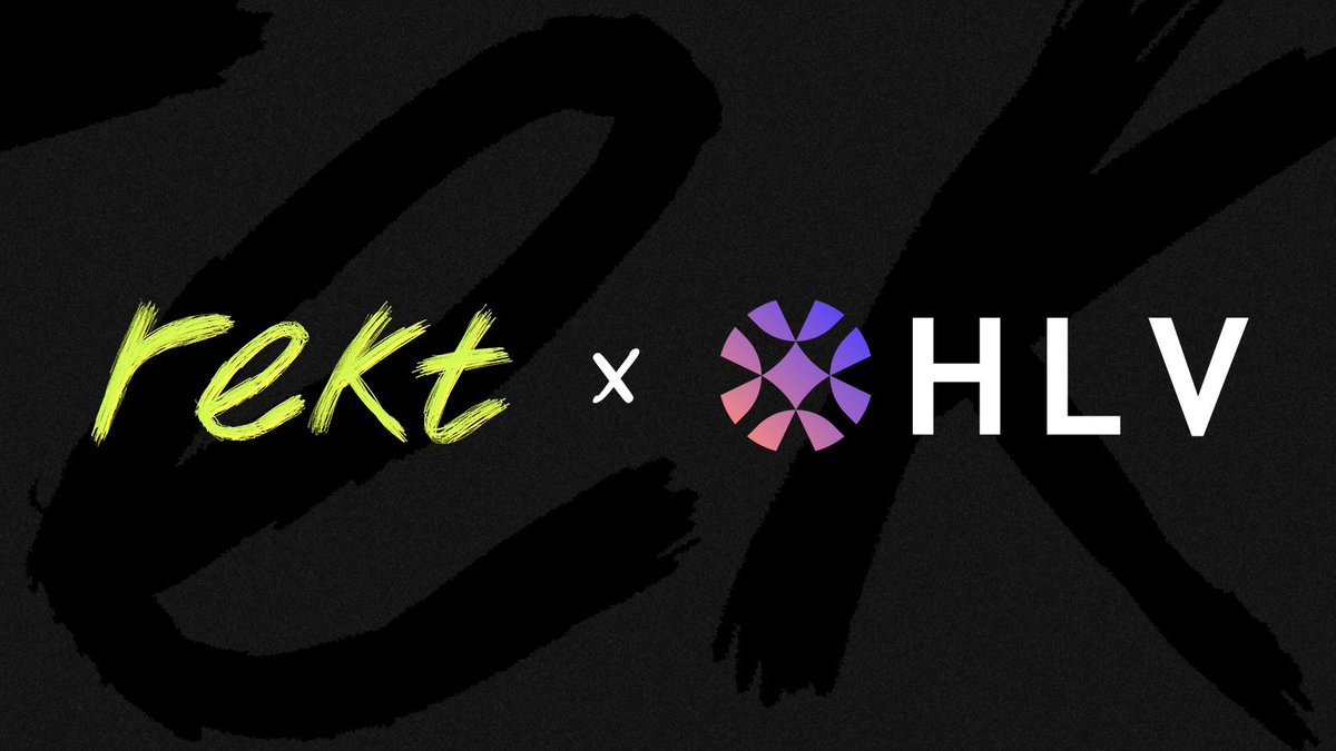 Stoked to announce a strategic partnership with <a href="/HLV_XYZ/">HLV</a> on building Rekt Brands!