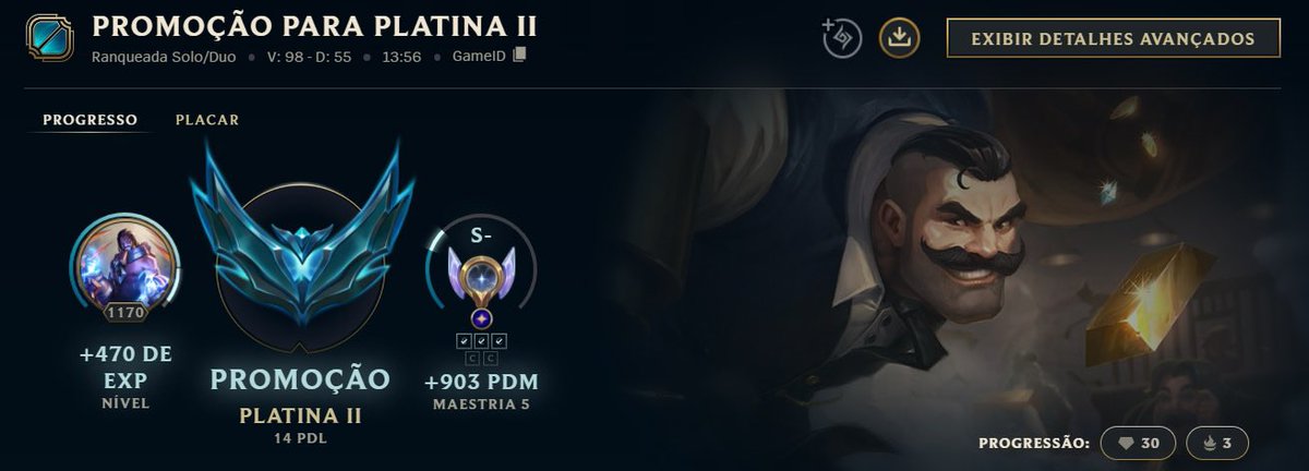ElitehEloJob's tweet photo. Eliteh: EloBoost ( 195 ) - Concluído!
Booster: F
Server: BR
Serviço: Bronze III > Platina II
Fila: Solo/Duo
Ganho de PDL Inicial: 25PDL
Ganho de PDL Final: 31+PDL

#leagueoflegends #leagueoflegendsbr #leagueoflegendsbrasil #elojob #elojo #eloboost #duoboost #elobooster #WildRift https://t.co/3FMS4VVaWo