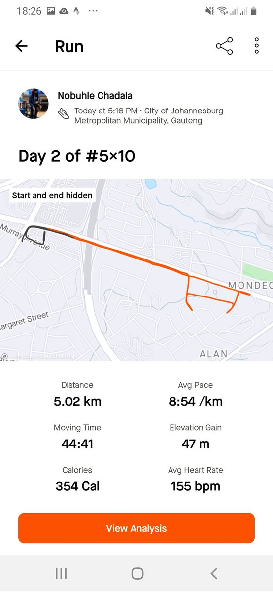 Day 2.. Sembi 
#Running #Garmin 
#TrapnLos 
#IPaintedMyRun 
#FetchYourBody2024
#RunningWithTumiSole