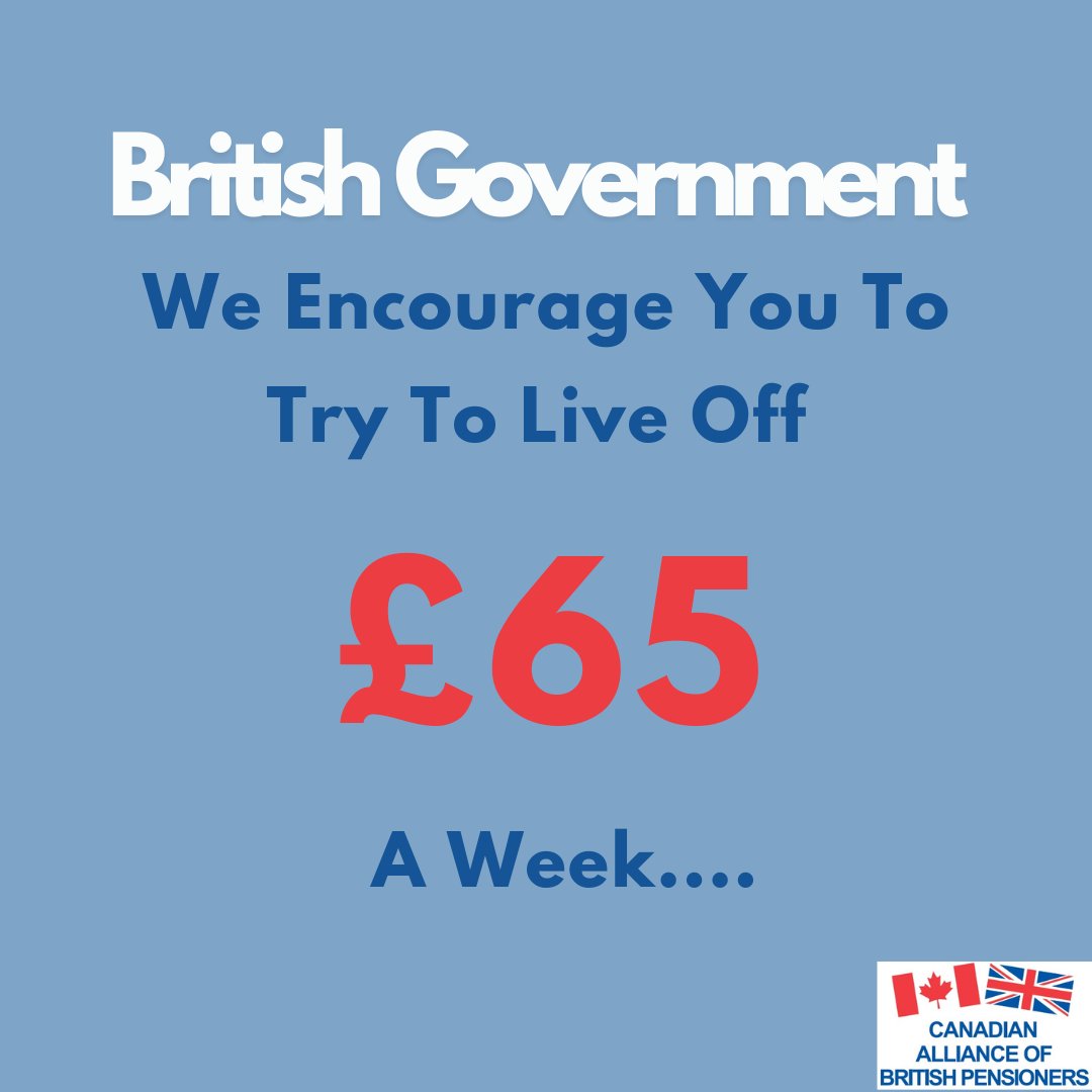 What is the #1 problem facing 450,000 British pensioners living abroad?

Many of these pensioners survive off just £65 per week or less!

When will <a href="/Keir_Starmer/">Keir Starmer</a> and <a href="/UKLabour/">The Labour Party</a> make a #change and #EndFrozenPensions?