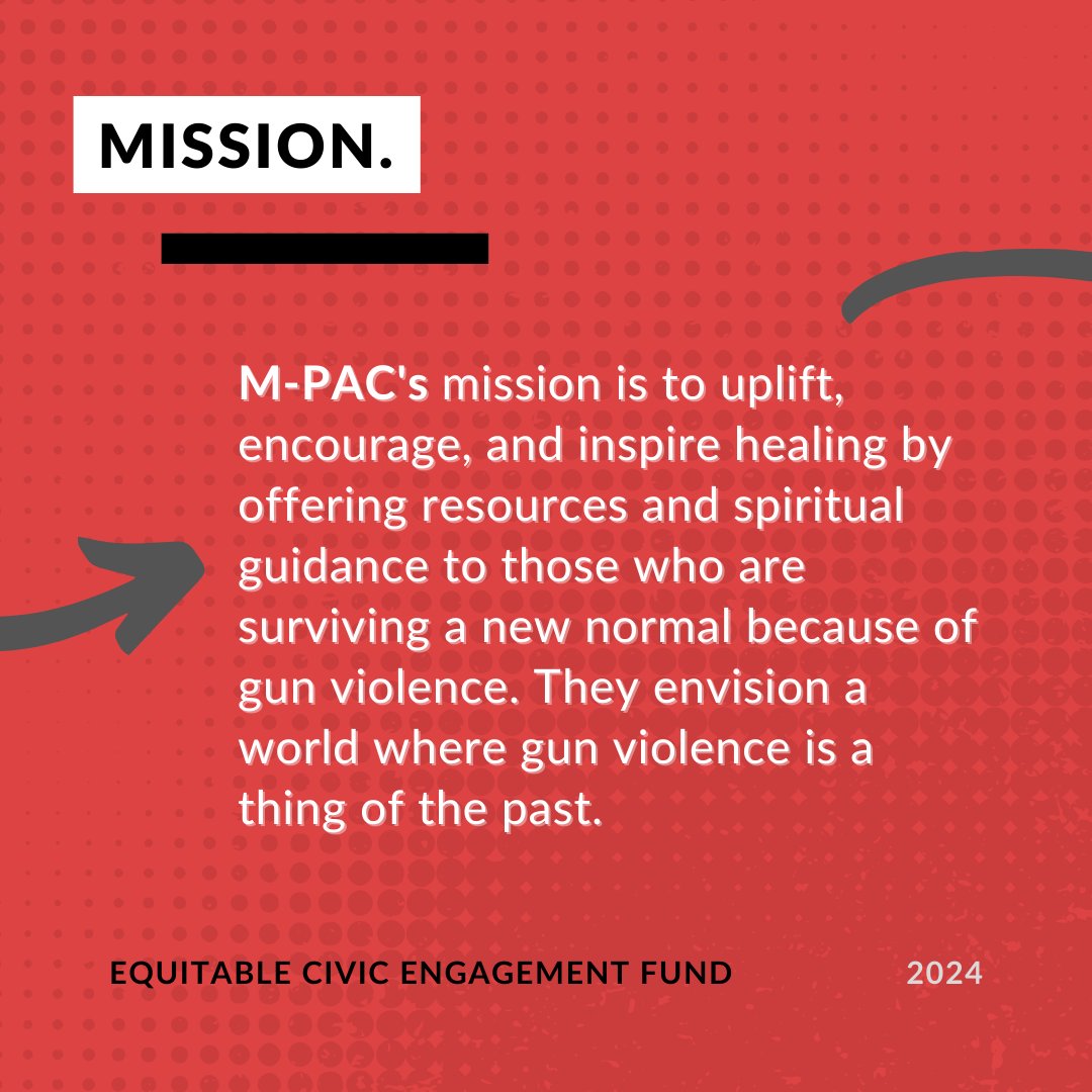 CLEVotes's tweet image. We&apos;re introducing our #ECEF Grantee 🎉

@pac_clevelandhioEd&apos;s mission is to uplift, encourage, and inspire healing by offering resources and spiritual guidance to those who are surviving a new normal because of gun violence.