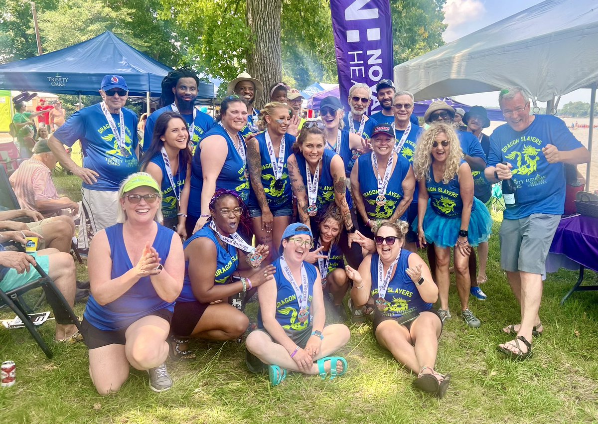We slayed all day! 💙💚🐉

The Lutheran Services Carolinas and Trinity Oaks Dragon Slayers had another great day at the Rowan County Chamber of Commerce Dragon Festival! #LSC