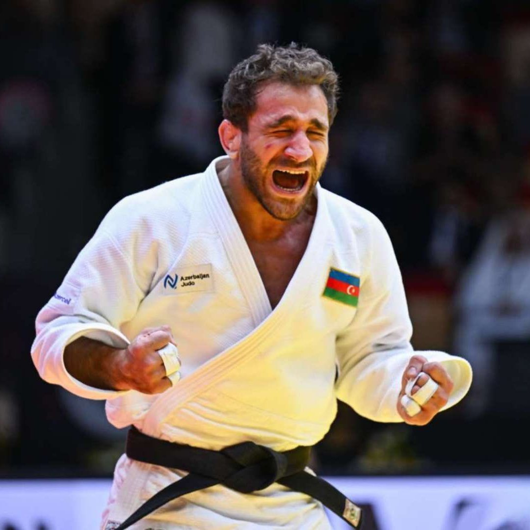Hidayet Haydarov, Azerbaycan'a Judo'da ilk altın madalyasını kazandırdı. 🥇🇦🇿