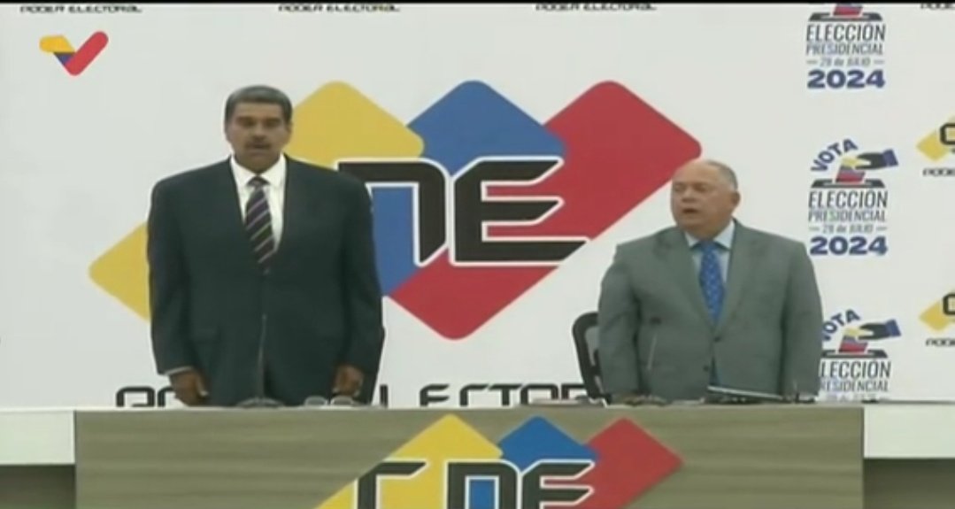 🔵 #AHORA | El CNE da inicio a el Acto de Proclamación de Nicolás Maduro Moros como Presidente Electo de la República Bolivariana de Venezuela para el período 2025-2031.