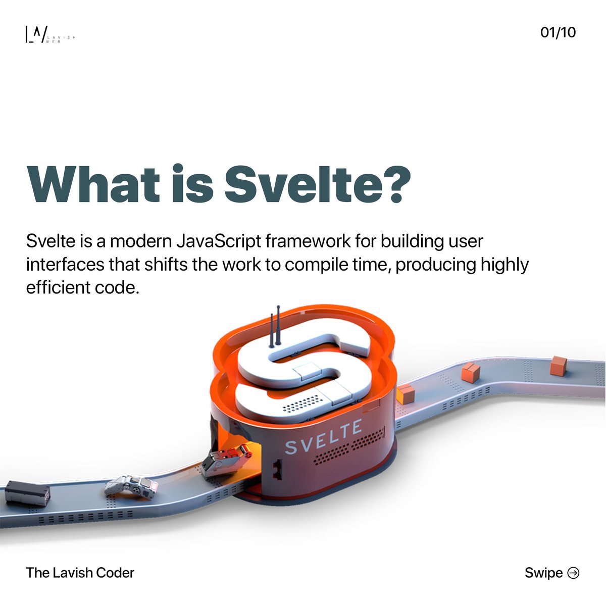 lavish_web's tweet image. Ready to master Svelte? Learn about its simplicity, reactivity, and performance. Start building efficient web applications with Svelte today!
#Svelte #WebDevelopment #JavaScriptFramework