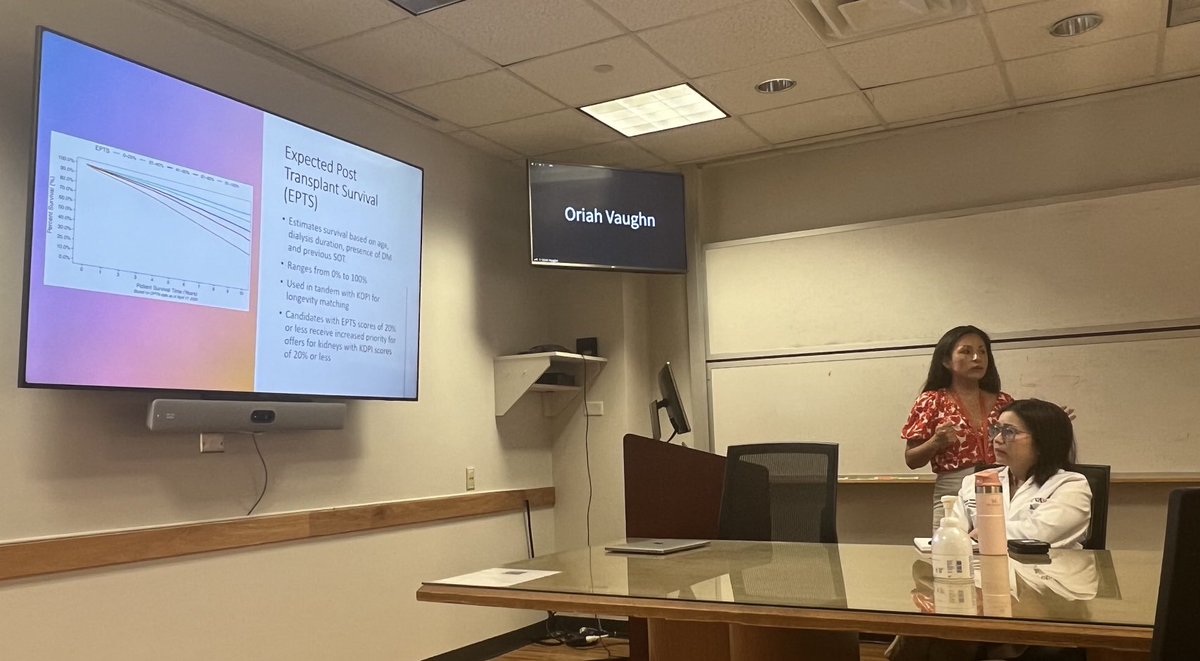 Sarthak Virmani (@virmani_sar) on Twitter photo Always a good idea to refresh the basics each July !
Dr <a href="/AngieNishioMd/">Angie Nishio-Lucar MD FAST</a> introducing #Transplant medicine to our new <a href="/UVANeph/">UVA Nephrology</a> fellows !
<a href="/uvamedicine/">UVA Medicine</a> <a href="/MarkOkusa/">Mark Okusa</a> Always a good idea to refresh the basics each July !
Dr <a href="/AngieNishioMd/">Angie Nishio-Lucar MD FAST</a> introducing #Transplant medicine to our new <a href="/UVANeph/">UVA Nephrology</a> fellows !
<a href="/uvamedicine/">UVA Medicine</a> <a href="/MarkOkusa/">Mark Okusa</a>