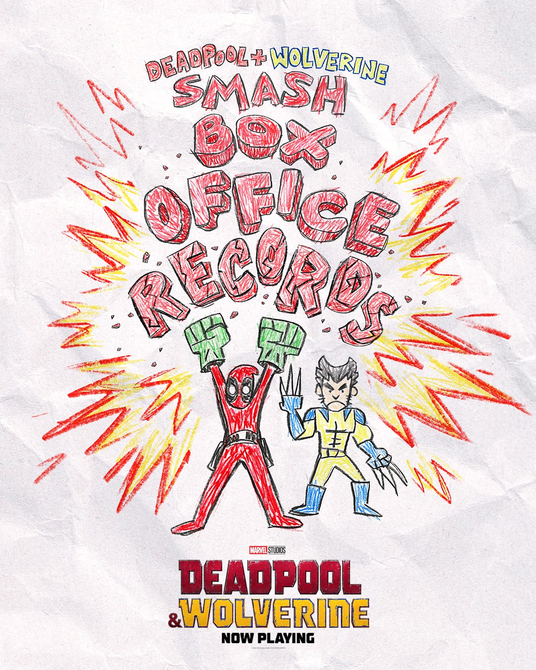 Creatieve posters van Deadpool & Wolverine 