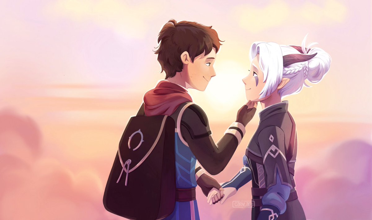 Season 6 was a rollercoaster of emotions. God, how I love them🥺❤️

#GiveUsTheSaga #ContinueTheSaga #thedragonprinceseason6 #thedragonprince