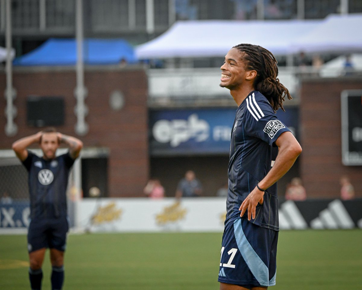 ChattanoogaFC's tweet photo. Scenes from the pitch 📸

#ChattanoogaAlways | #SomosCFC https://t.co/vldHQM7ly5