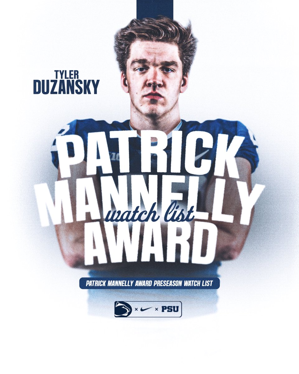 Penn State Football (@pennstatefball) on Twitter photo Watch List — <a href="/MannellyAward/">The Patrick Mannelly Long Snapper Award</a>
College Football's Best Long Snapper
#WeAre x <a href="/DuzanskyTyler/">Tyler Duzansky</a> Watch List — <a href="/MannellyAward/">The Patrick Mannelly Long Snapper Award</a>
College Football's Best Long Snapper
#WeAre x <a href="/DuzanskyTyler/">Tyler Duzansky</a>