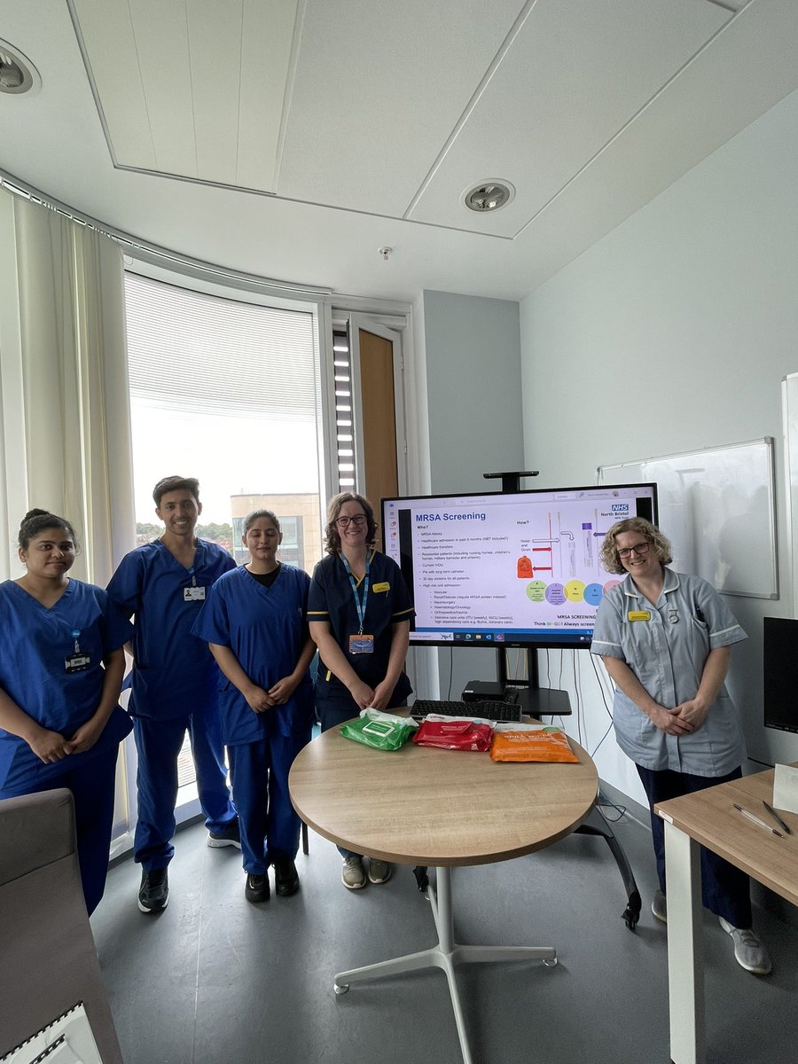 Great to welcome our new starters to our ASCR wards. #nbtproud <a href="/NBT_IPCT/">NBT Infection Prevention Management Team</a>