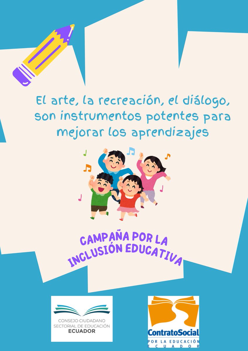 CseEcuador's tweet photo. Por una inclusión educativa 
#educación #arte #Diálogo #inclusióneducativa https://t.co/g9DOImuYT0