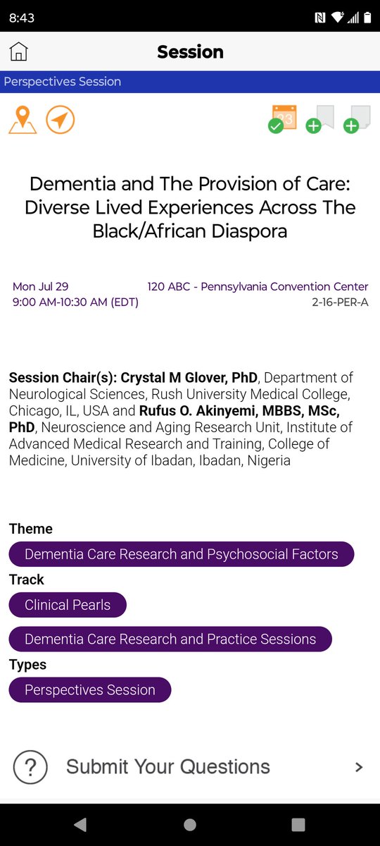 So excited to attend this next session at #AAIC24, chaired by the amazing @CGster and Rufus Akinyemi. Starting now!
