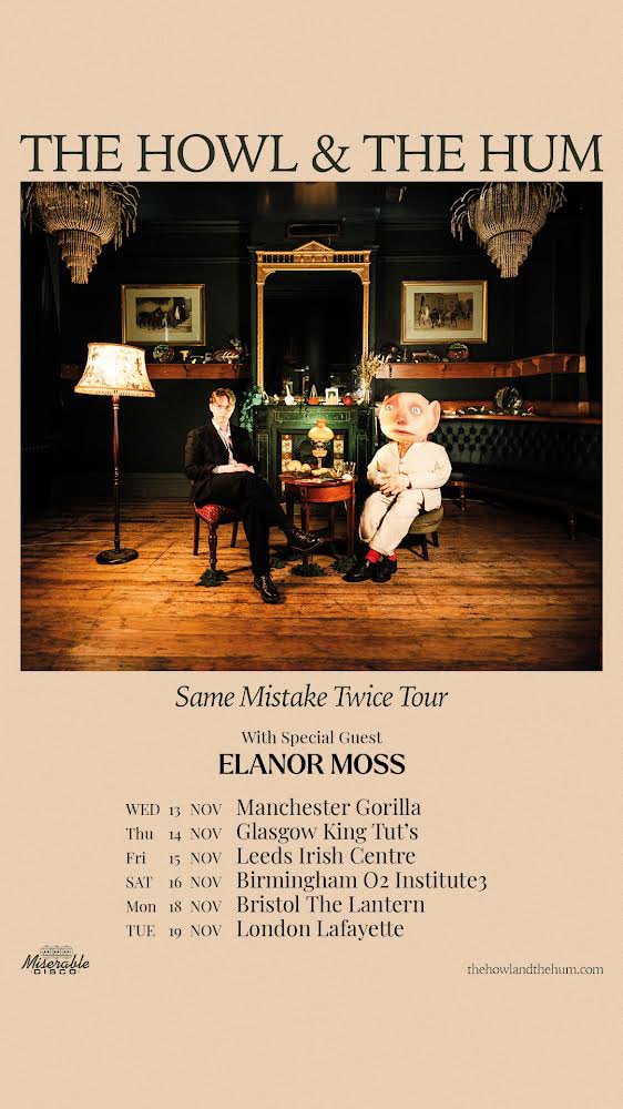 elanor moss (@elanor_moss) on Twitter photo Delighted to be opening for <a href="/HowlandHum/">The Howl & The Hum</a> on their Nov UK tour to celebrate the release of their phenomenal second album ‘Same Mistake Twice’
It’ll be folk-rocking. I’ll bring the folk, he’ll bring the rock. See you there! Delighted to be opening for <a href="/HowlandHum/">The Howl & The Hum</a> on their Nov UK tour to celebrate the release of their phenomenal second album ‘Same Mistake Twice’
It’ll be folk-rocking. I’ll bring the folk, he’ll bring the rock. See you there!