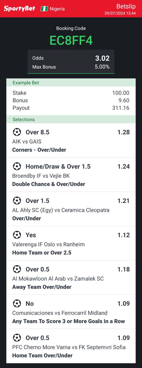 MBRASSPRO's tweet photo. 23&amp;3 odds
@_amutiqun @Ada_Daddyya @BerryYNWA1 @BETFUSE1 @Ekitipikin @LBGamestips @LouieDi13 @TeeZeeKing https://t.co/qi8oBDIqMz