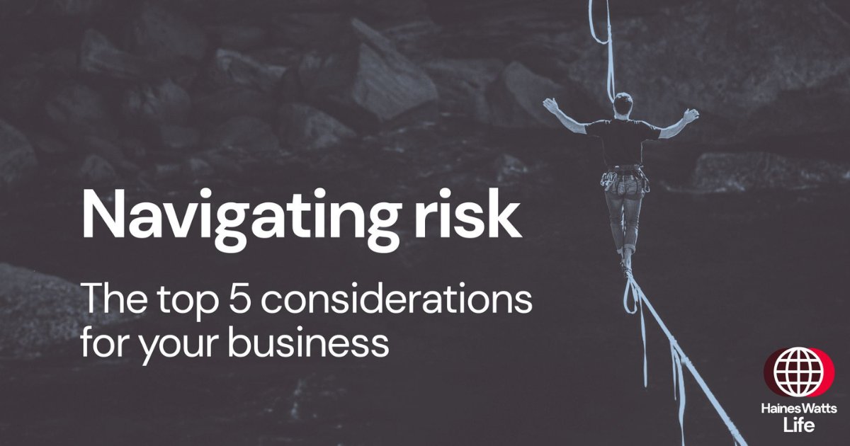 HainesWattsSW's tweet photo. Risk is a part of life when you’re running a business, but you’d be forgiven for thinking that the task has become harder in recent years. 

Key challenges facing UK businesses and how you can prepare: https://t.co/RMvLOxQz8g

#BusinessAdvisory #BusinessOwners https://t.co/ackBZtisk8