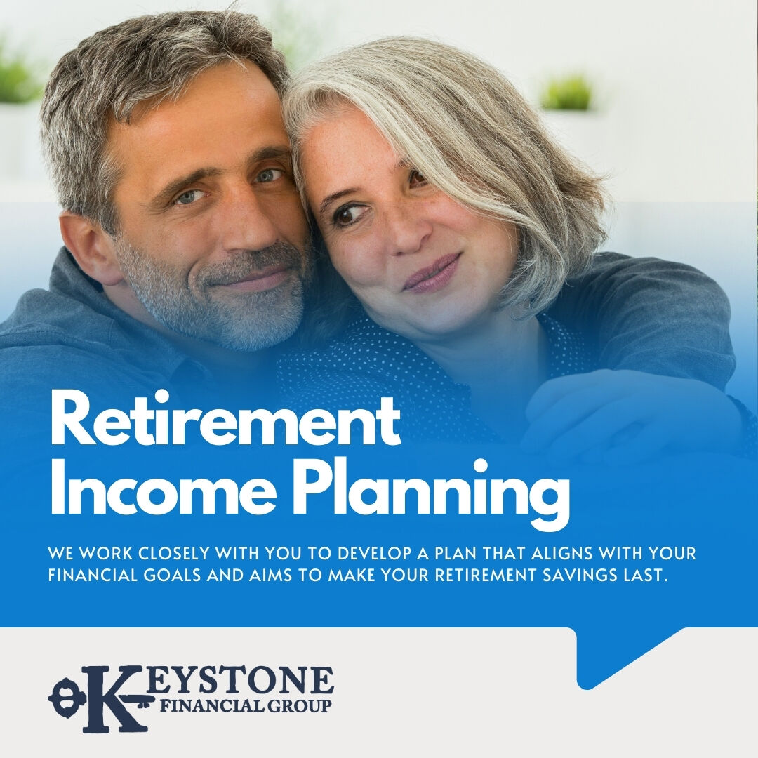 group_keystone's tweet image. We understand that planning for retirement income is crucial. We work closely with you to develop a plan that aligns with your financial goals and aims to make your retirement savings last. Schedule a consultation today! #RetirementIncome #KeystoneFinancial