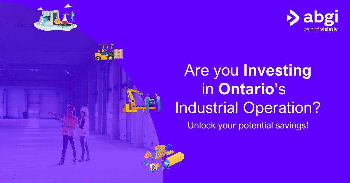 AbgiCanada's tweet image. Are you a 𝗖𝗖𝗣𝗖 investing in 𝗢𝗻𝘁𝗮𝗿𝗶𝗼’𝘀 𝗜𝗻𝗱𝘂𝘀𝘁𝗿𝗶𝗮𝗹 𝗢𝗽𝗲𝗿𝗮𝘁𝗶𝗼𝗻? 
Boost your business while saving on taxes! 
Contact us and learn more about this opportunity.
👉abgi-canada.com/en/

#CanadaBusiness #CanadaTaxCredit #BusinessFunding #InvestInOntario