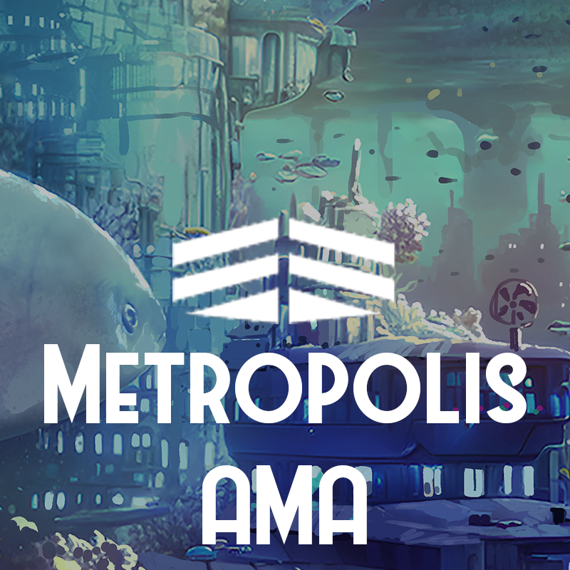 Our Co-Founder <a href="/RashidAjami/">Rashid Ajami</a> is hosting an AMA in our discord today 10am EST.
Get all your Metropolis Alpha in about an hour!

Discord.gg/MetropolisX

#AMA #Metropolis