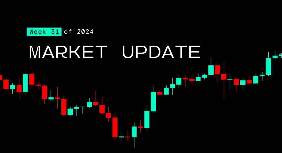 Last week was significant for the crypto market with the launch of the spot Ethereum ETFs, causing considerable movement.

As mentioned below, Week 31 was focused on Ethereum due to the launch of ten spot ETH ETFs in the US, months after their approval. The asset experienced some