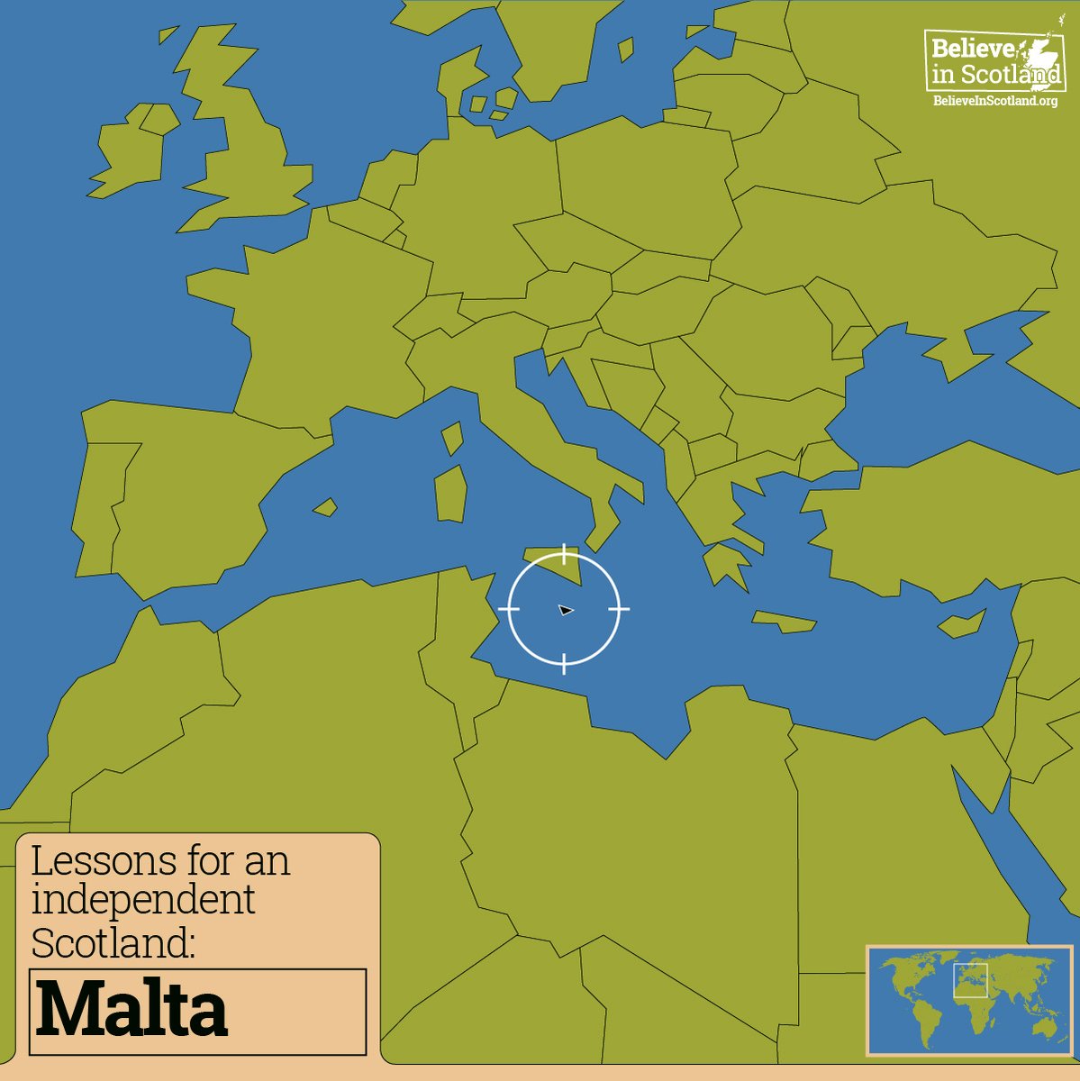 🇲🇹  Today, Malta is a successful small independent country, the smallest in the EU. But when it sought its independence from Britain, it was told it was too wee and too poor to make a go of it.  Sound familiar?

 🔎 More: bit.ly/4c3Kz1T