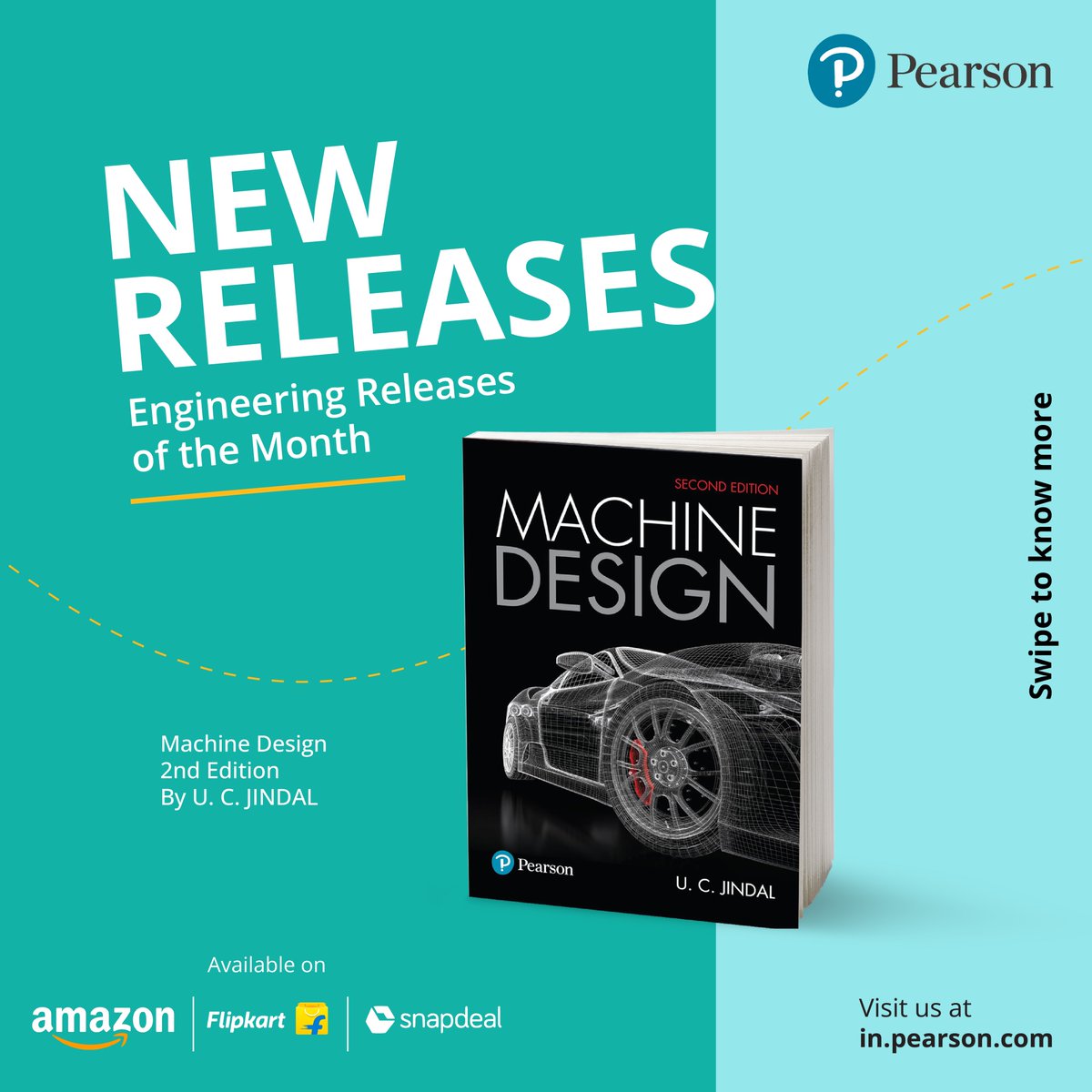 PearsonIN's tweet image. Advance Your Engineering Skills! 

Check out this month&apos;s top engineering titles and gain insights into groundbreaking technologies and methods.  

amzn.in/d/08KMq8iB amzn.in/d/0jbAHvj7 
amzn.in/d/04autnvI amzn.in/d/069RujNe 

#EngineeringUpdates #futuretech