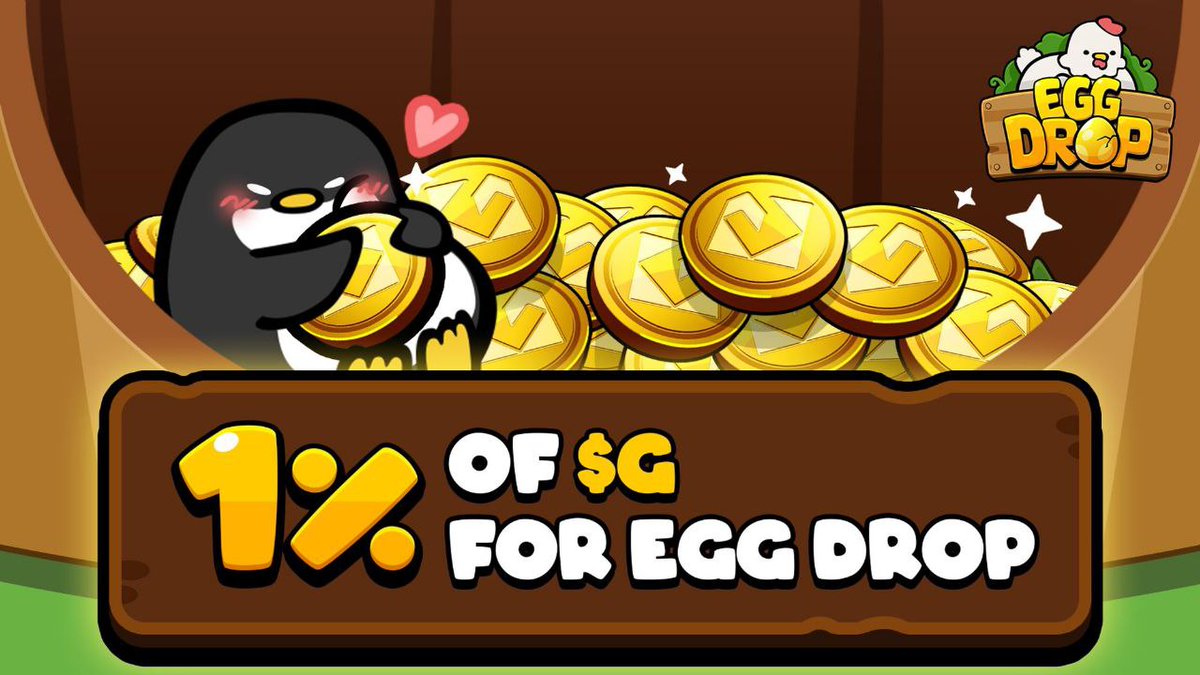 Chirp chirp! Guess what? 🦉

Our TG game, EggDrop is serving one of the biggest game-related reward pools EVER!

🐤1% of total $G allocation
💰That's 10,000,000 $G tokens
🐤Play: t.me/EggDrop_Gomble…

Comment 👇 your level in EggDrop. Special coupons for 3 lucky birdies!