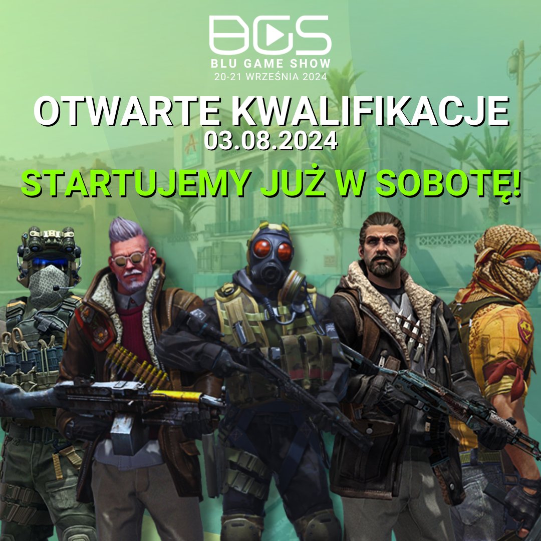 Blu_Game_Show's tweet photo. Rejestracja na turniej: https://t.co/OtVG4toBPq
Pula nagród w całym turnieju wynosi 20 000 ZŁOTYCH! 💸
Rozgrywki możecie również śledzić na żywo na naszym kanale Twitch: https://t.co/NzyGOmRksc
#BluGameShow2024 #BGS2024 #BGS24 #gaming #esport #CS2 #turniej #Bydgoszcz https://t.co/azICWo6ZDe