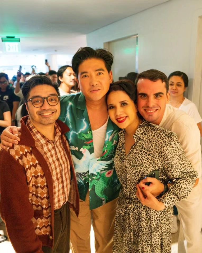 TeamYaRylleOfc's tweet image. Audrey and Seymour with @officialTIMYAP and @direkjavi ❤️
