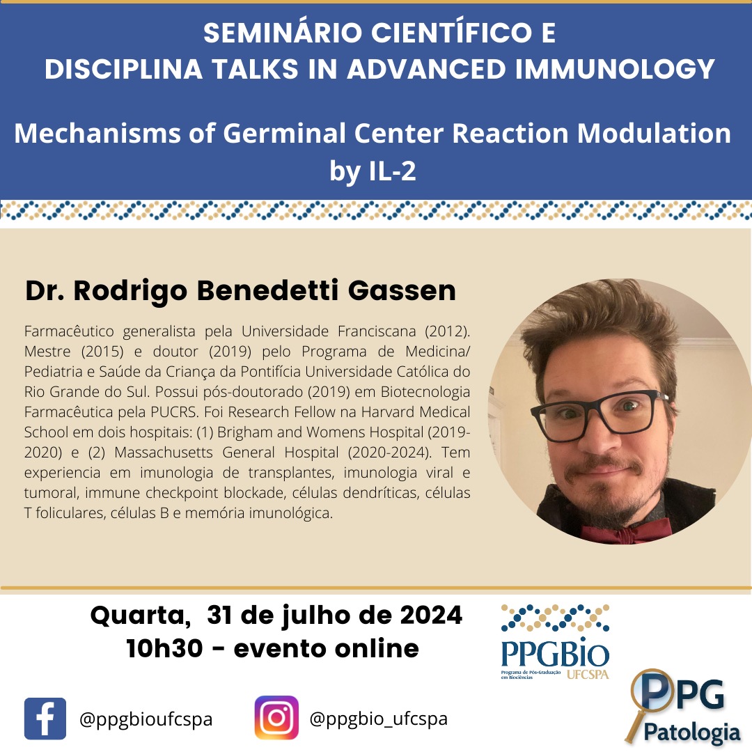 SBI - Imunologia tweet media