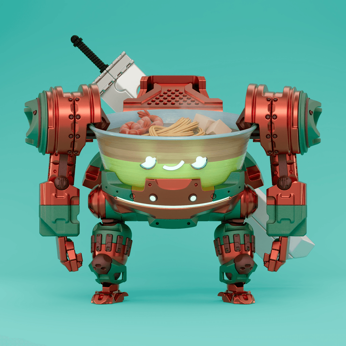 E-DASHI ✦ ROBO RAMEN tweet media
