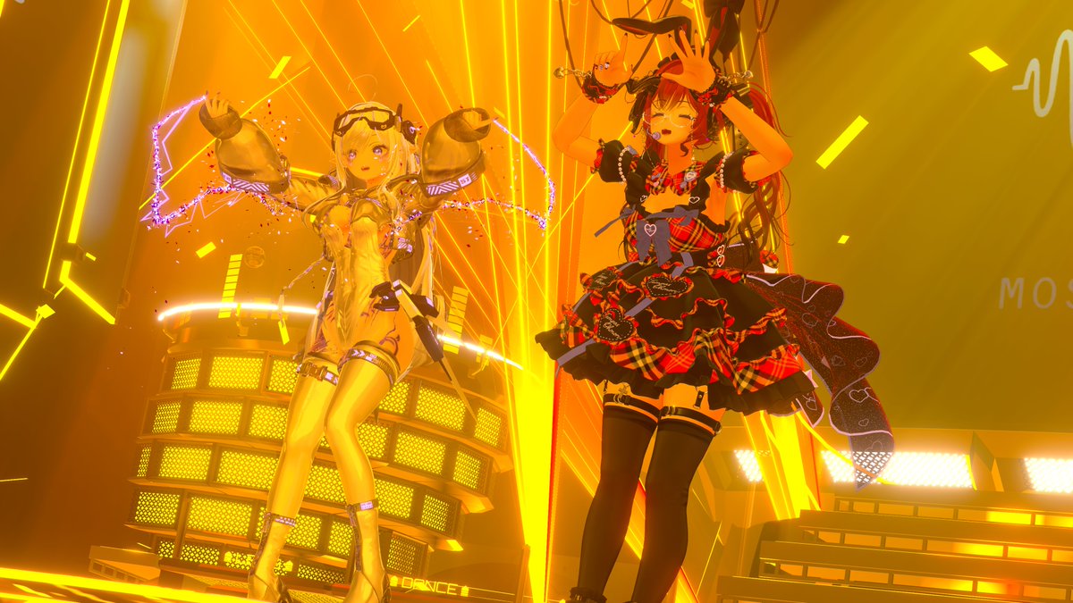 torisuto_vrc's tweet photo. 夏コミの新譜だったりぶいちゃソングとか所々で流れつつ楽しくみてました。
#xrlive #mosaicwav https://t.co/DsZLv4cjrB
