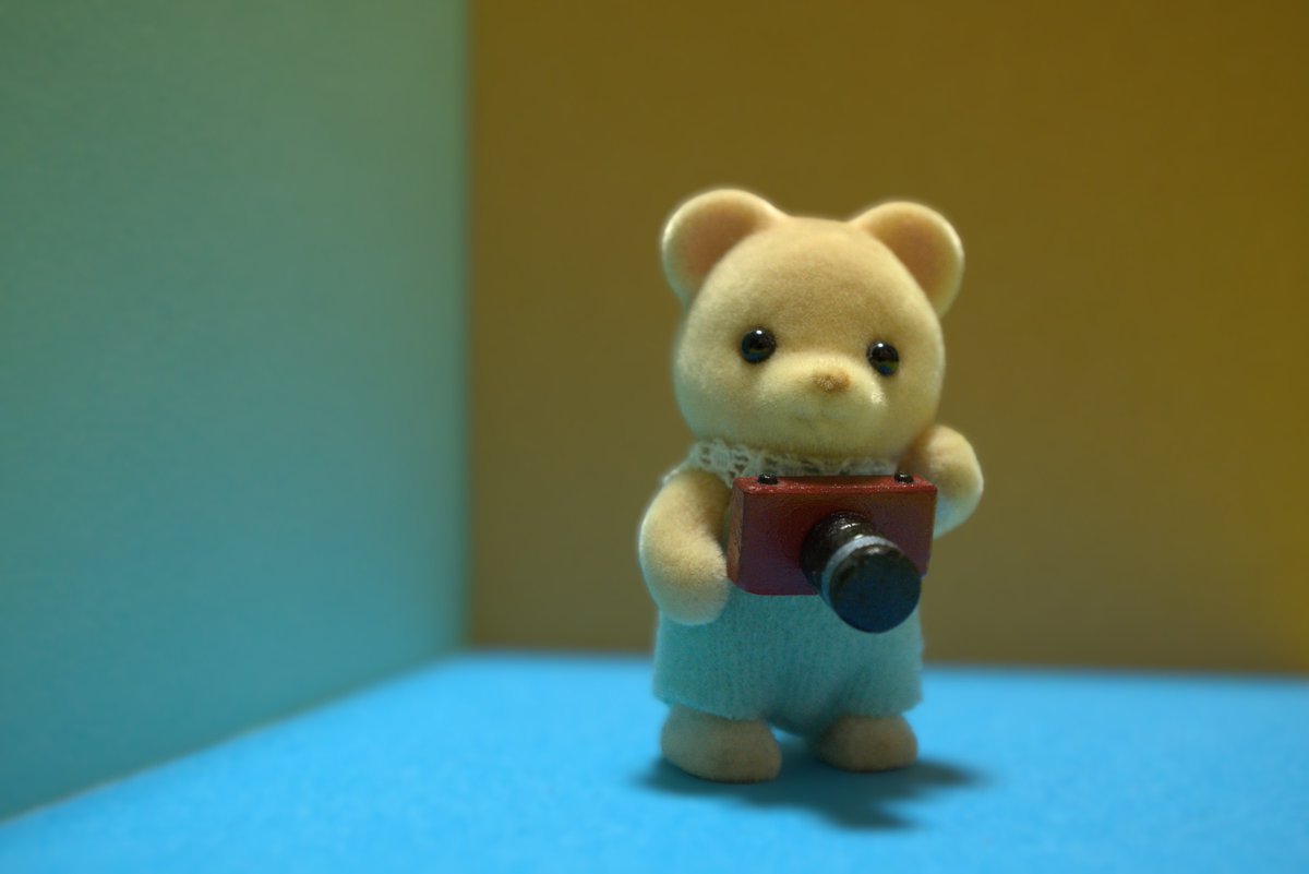 うまく撮影できました♫
やっぱりジェイソンくんかわいい！
#シルバニア