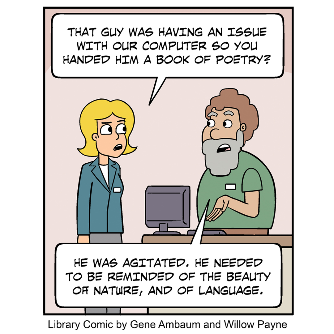 LibraryComic's tweet image. #librarylife